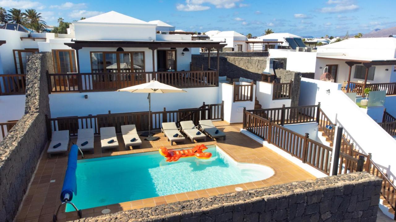 Villa Vista Rey - 6 Bedroom - Heated Pool - Amazing Views - Pool Table - Vista Lobos - Playa Blanca Kültér fotó